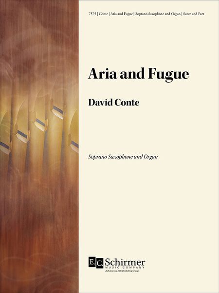 Aria and Fugue : For Soprano Saxophone & Organ [Download].