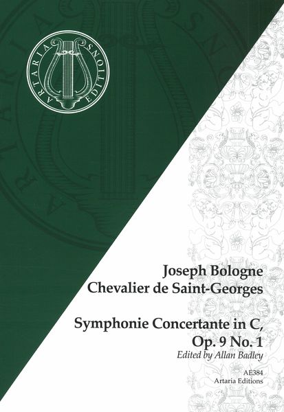 Symphonie Concertante In C, Op. 9, No. 1 / edited by Allan Badley.