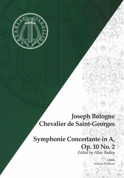 Symphonie Concertante In A, Op. 10, No. 2 / edited by Allan Badley.