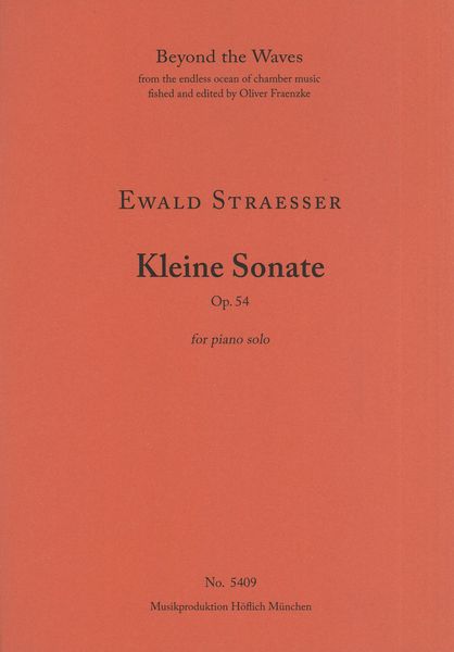 Kleine Sonate, Op. 54 : For Piano Solo.