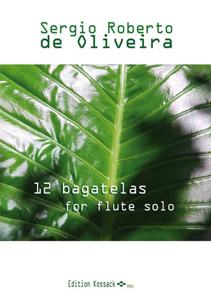 12 Bagatelas : For Flute Solo.