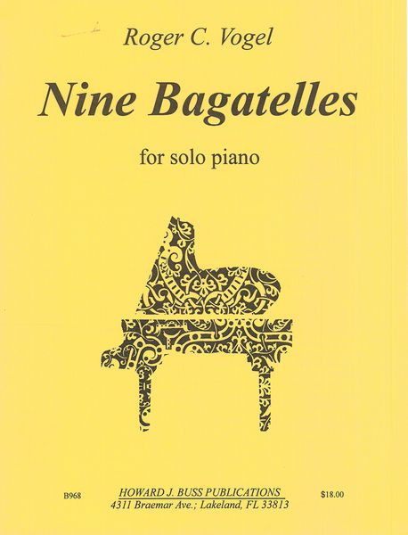 Nine Bagatelles : For Solo Piano (2020).