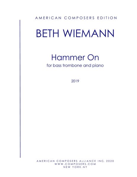 Hammer On : For Bass Trombone and Piano (2019).