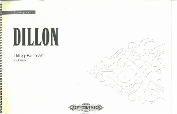 Dillug-Kefitsah : For Piano.