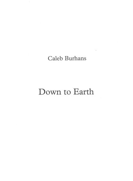 Down To Earth : For Cello (2003).