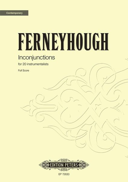 Inconjunctions : For 20 Instrumentalists (2014).