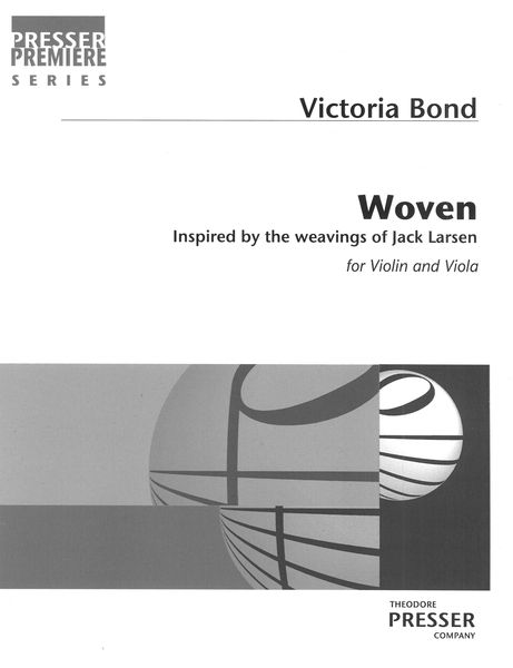 Woven - Inspired by The Weavings of Jack Larsen : For Violin and Viola.