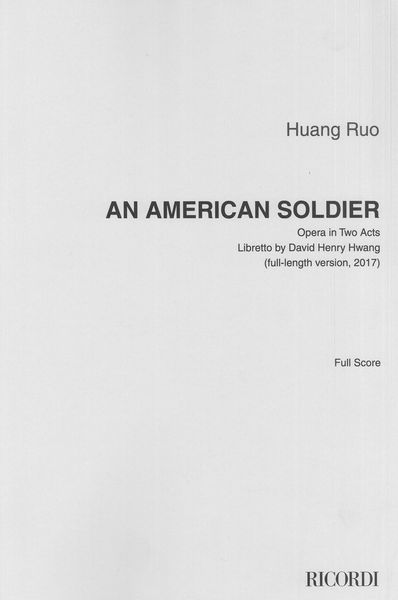 American Soldier : Opera In Two Acts.