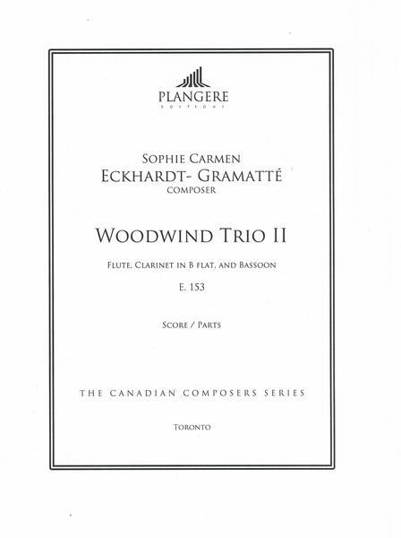 Woodwind Trio II, E. 153 : For Flute, Clarinet In B Flat and Bassoon / edited by Brian McDonagh.