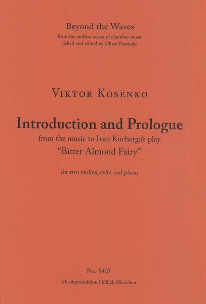 Introduction and Prologue : For Two Violins, Cello and Piano.