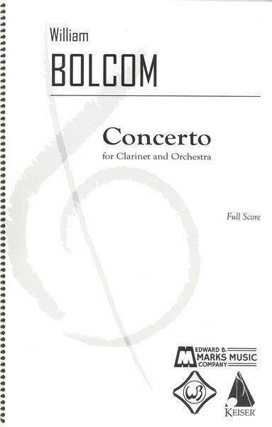 Concerto : For Clarinet and Orchestra (1988).