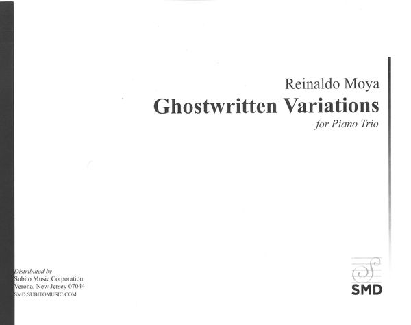 Ghostwritten Variations : For Piano Trio (2016).