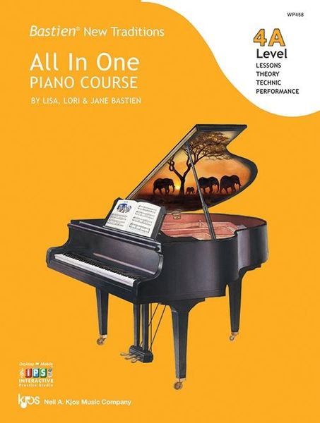 Bastien New Traditions: All In One Piano Course - Level 4-A.
