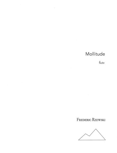 Mollitude : For Flute (2006).