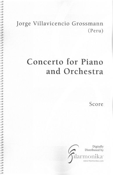 Concerto : For Piano and Orchestra (2013-14).
