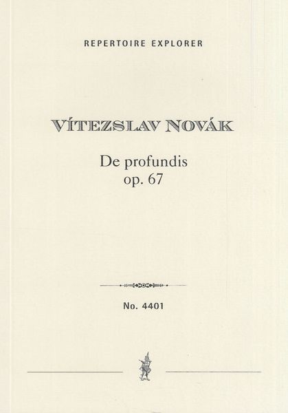 De Profundis, Op. 67 : For Orchestra.