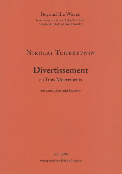 Divertissement En Trois Mouvements : For Flute, Oboe and Bassoon.