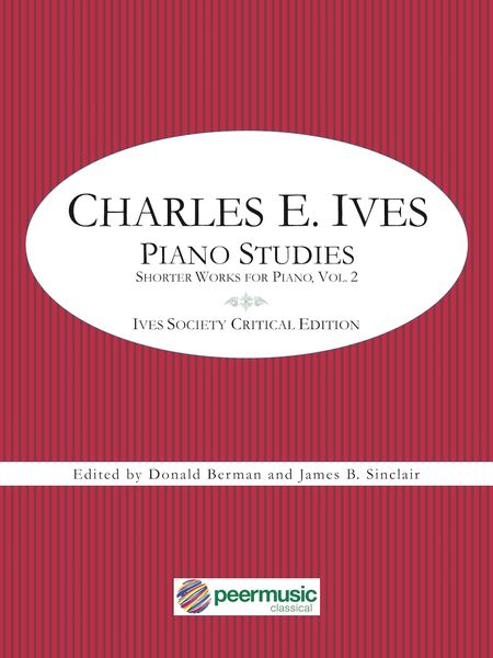 Piano Studies : Shorter Works For Piano, Volume 2 / Ed. Donald Berman and James B. Sinclair.