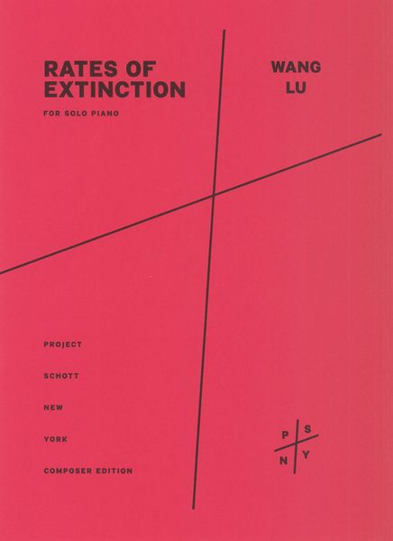 Rates of Extinction : For Solo Piano (2016).