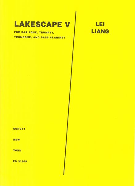 Lakescape V : For Baritone, Trumpet, Trombone and Bass Clarinet.