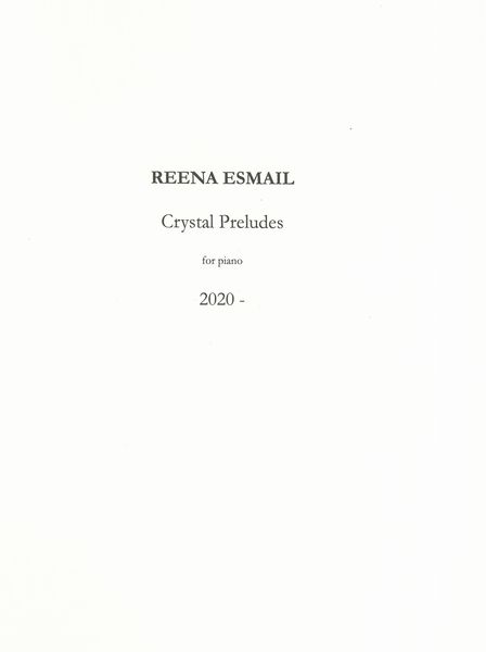 Crystal Preludes : For Piano (2020).