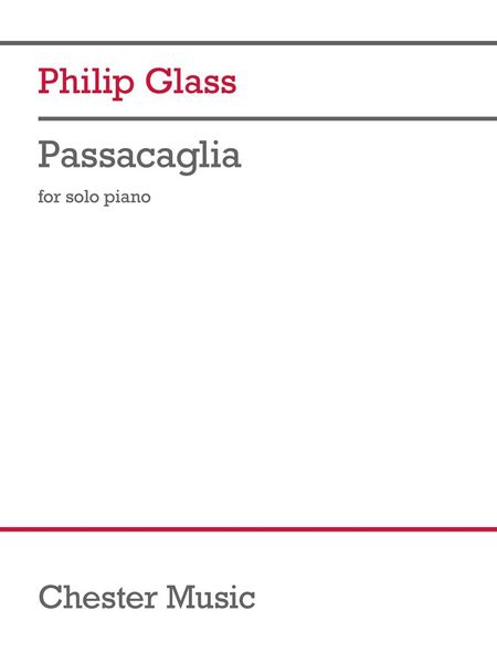 Passacaglia : For Solo Piano (2017).