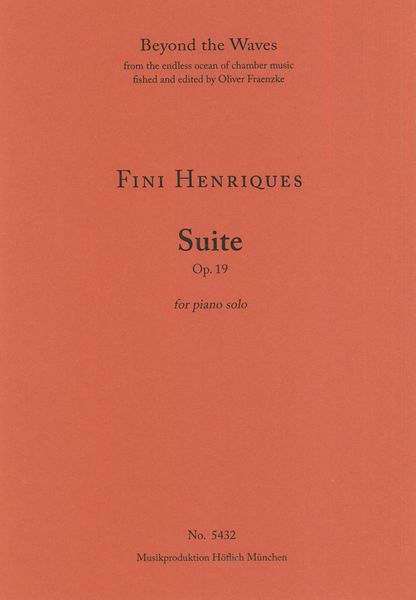 Suite, Op. 19 : For Piano Solo.