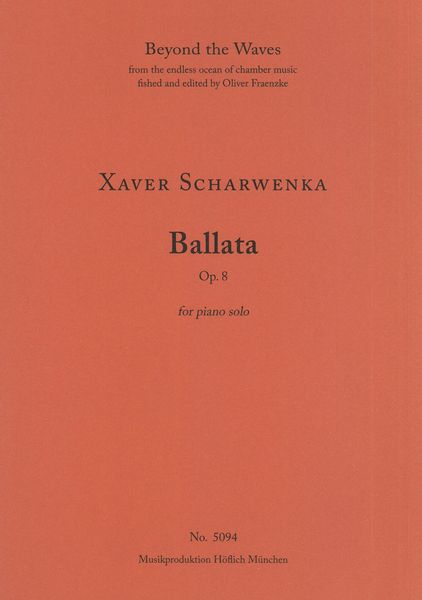 Ballata, Op. 8 : For Piano.