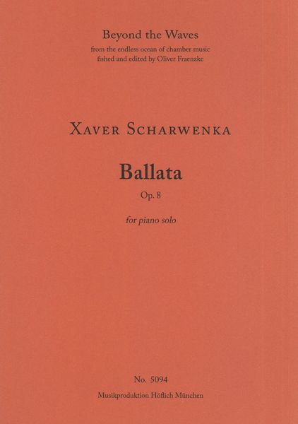 Ballata, Op. 8 : For Piano.