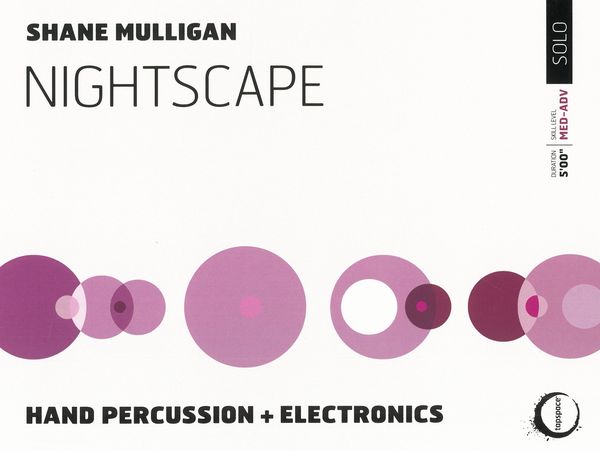 Nightscape : For Hand Percussion and Electronics.
