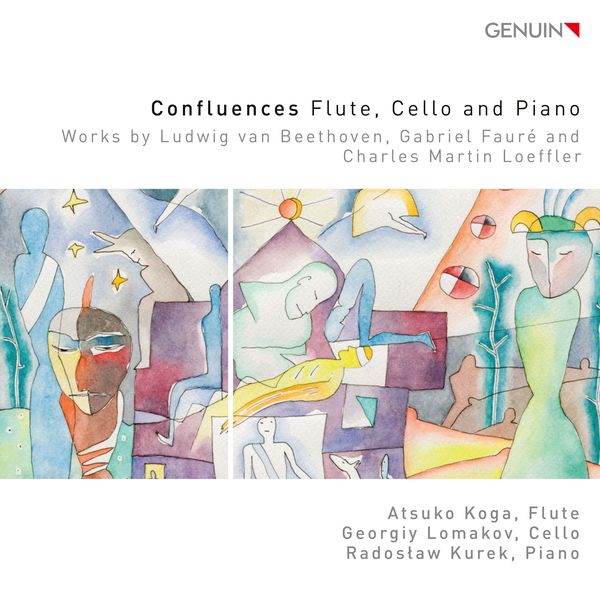 Confluences : Flute, Cello and Piano.