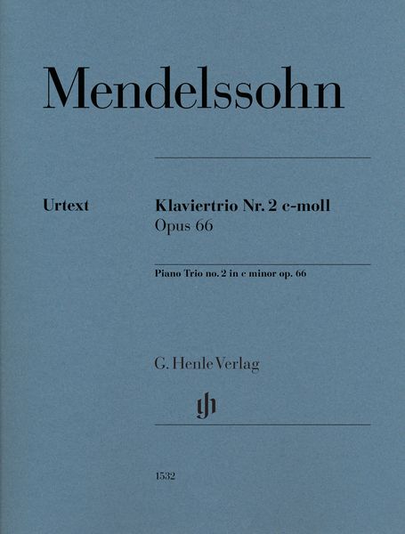 Klaviertrio Nr. 2 C-Moll, Op. 66 / edited by Ernst Herttrich.