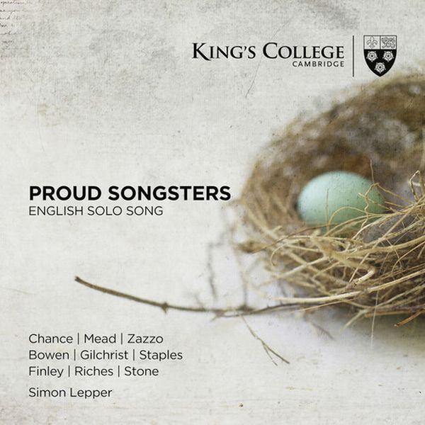 Proud Songsters : English Solo Song.