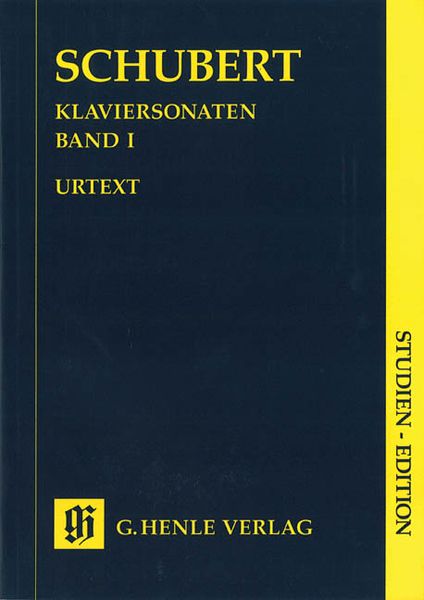 Sonatas : For Piano, Vol. 1 - Urtext Edition.