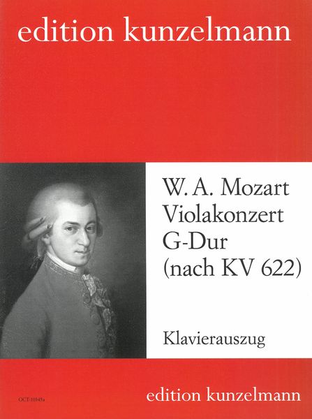 Violakonzert G-Dur (Nach Kv 622) : Klavierauszug / edited by Teresa Schwamm.