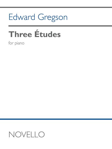 Three Études : For Piano.