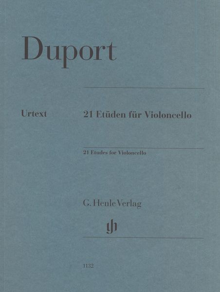 21 Etüden : Für Violoncello / edited by Norbert Gertsch.