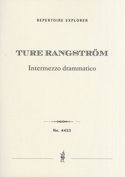 Intermezzo Drammatico : Für Kleines Orchester.