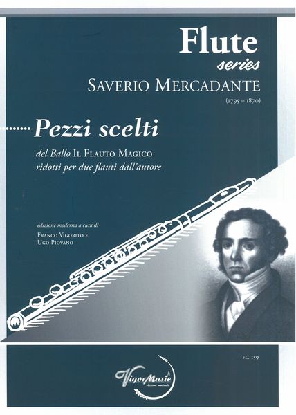 Pezzi Scelti Del Ballo Il Flauto Magico : Per Due Flauti / edited by Franco Vigorito & Ugo Piovano.