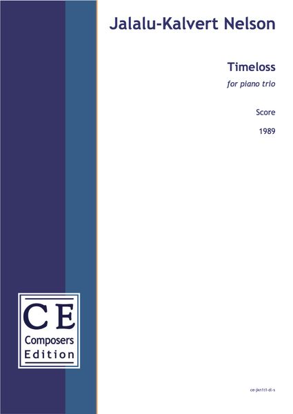 Timeloss : For Piano Trio (1989-1990).