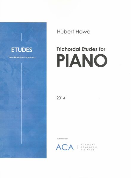 Trichordal Etudes : For Piano (2014).