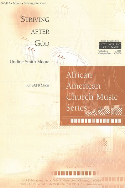 Striving After God : For SATB Choir.
