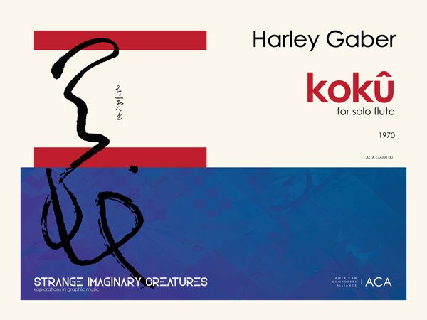 Koku : For Solo Flute (1970) / edited by Harvey Sollberger.