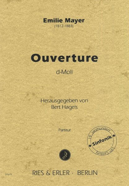 Ouverture D-Moll / edited by Bert Hagels.