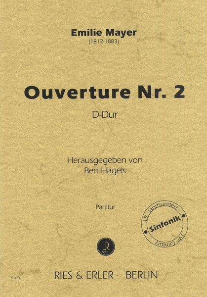 Ouverture Nr. 2 D-Dur / edited by Bert Hagels.