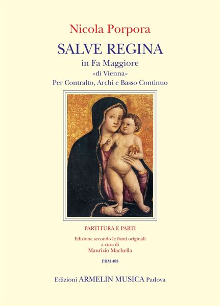 Salve Regina In Fa Maggiore (Di Vienna) : Per Contralto, Archi E Basso Continuo.