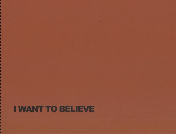 I Want To Believe : For Soprano Saxophone, Vibraphone and Piano.