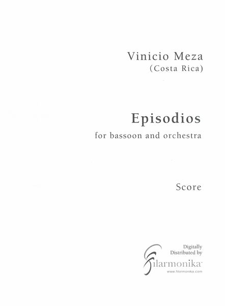 Episodios : For Bassoon and Orchestra (2016).