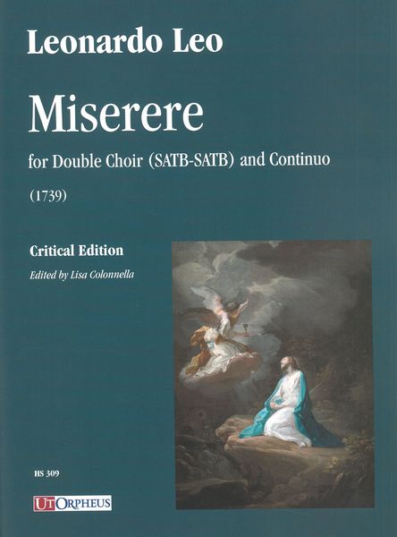 Miserere : For Double Choir (SATB-SATB) and Continuo (1739) / edited by Lisa Colonnella.