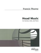 Head Music : For Clarinet, Cello & Piano (1975).